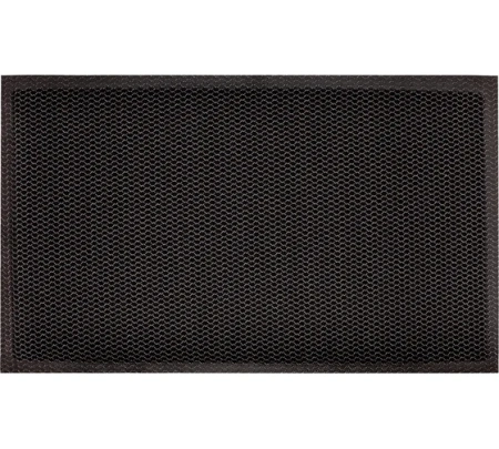 Коврик напольный ComeForte Mesh Mat 90х120см. серо-черный 10шт/уп.