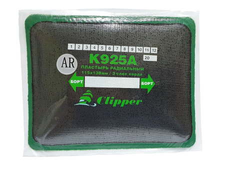 AR925A  Кордовый пластырь 115*138мм АРАМИД   (1шт)